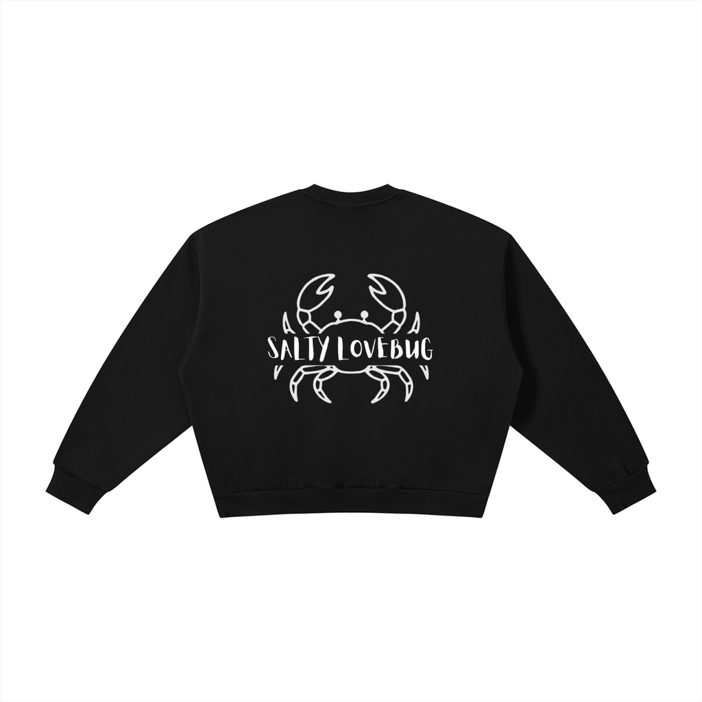 SaltyLoveBug Fleece Crewneck Sweatshirt