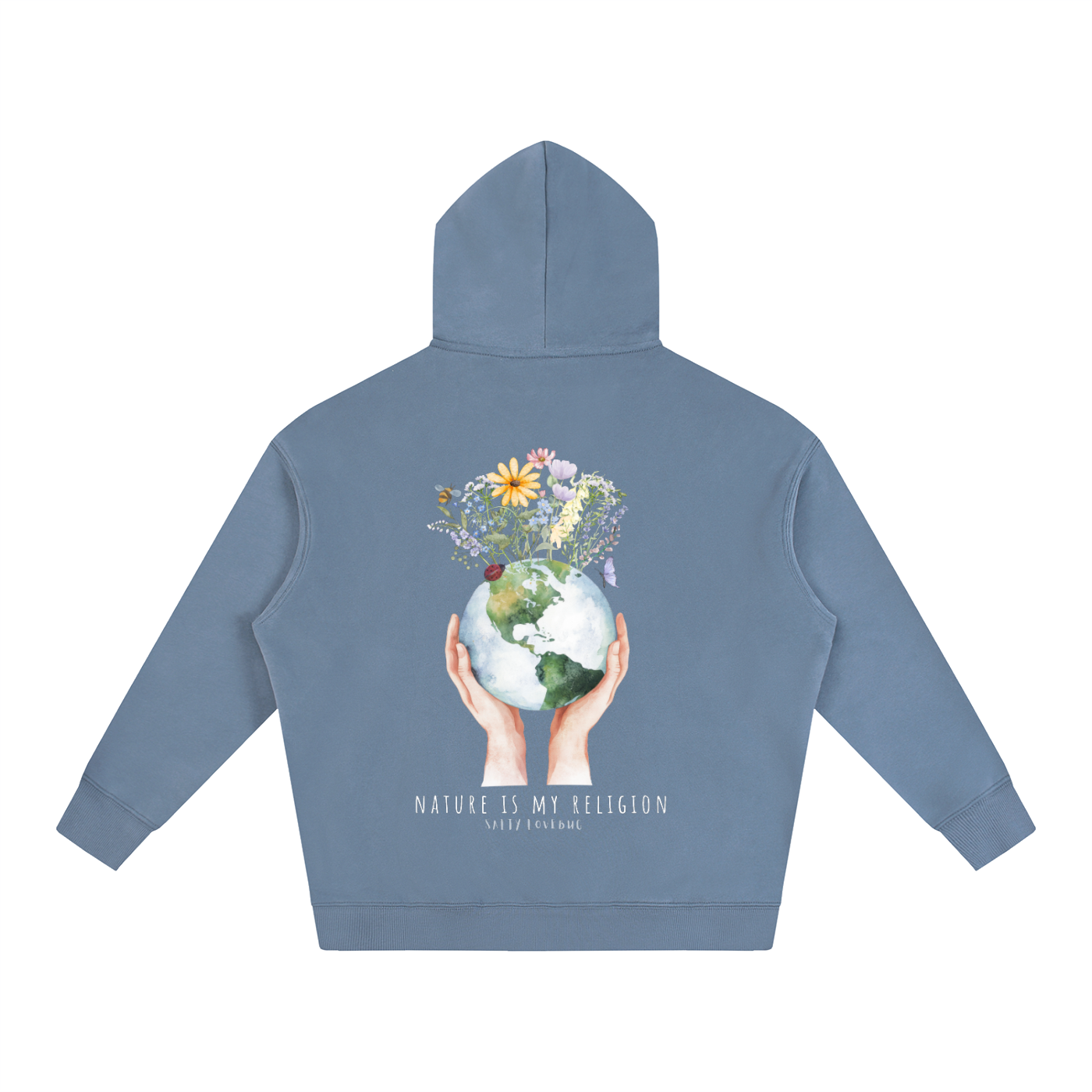 Nature is my Religion Oversized Hoodie
