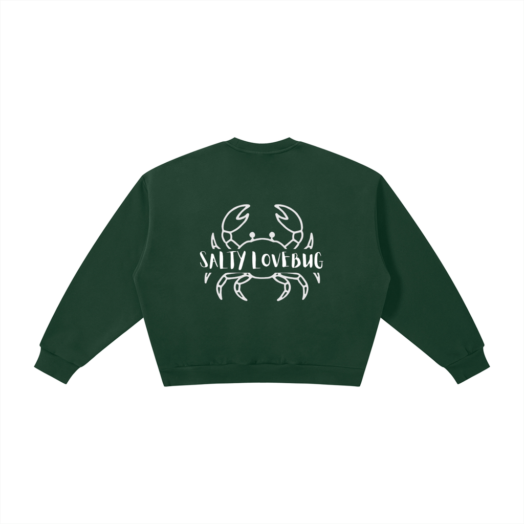 SaltyLoveBug Fleece Crewneck Sweatshirt
