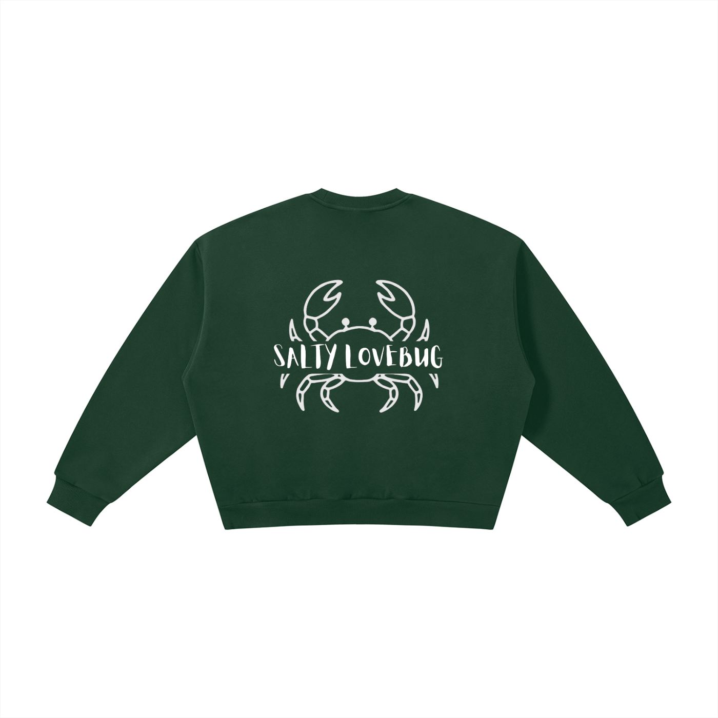 SaltyLoveBug Fleece Crewneck Sweatshirt