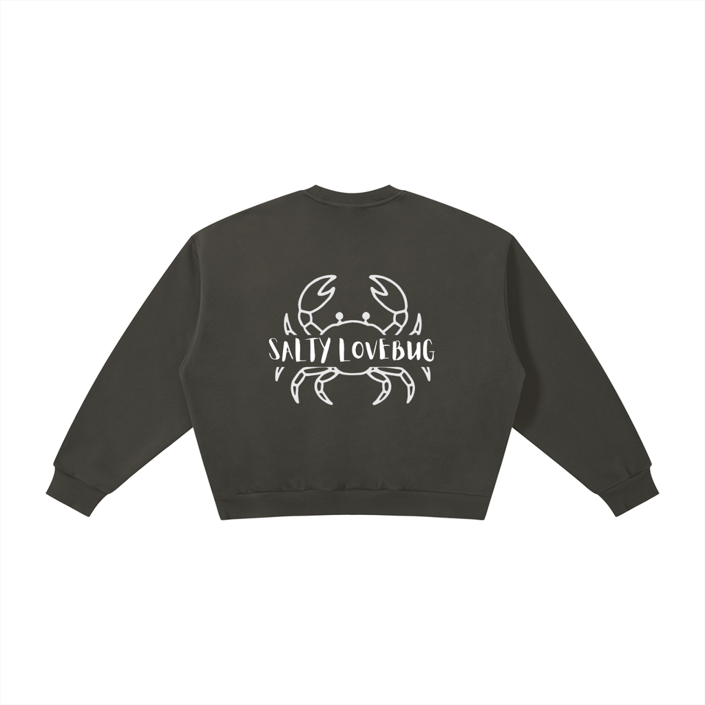 SaltyLoveBug Fleece Crewneck Sweatshirt