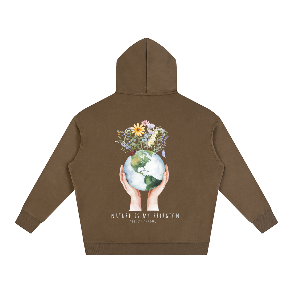 Nature is my Religion Oversized Hoodie