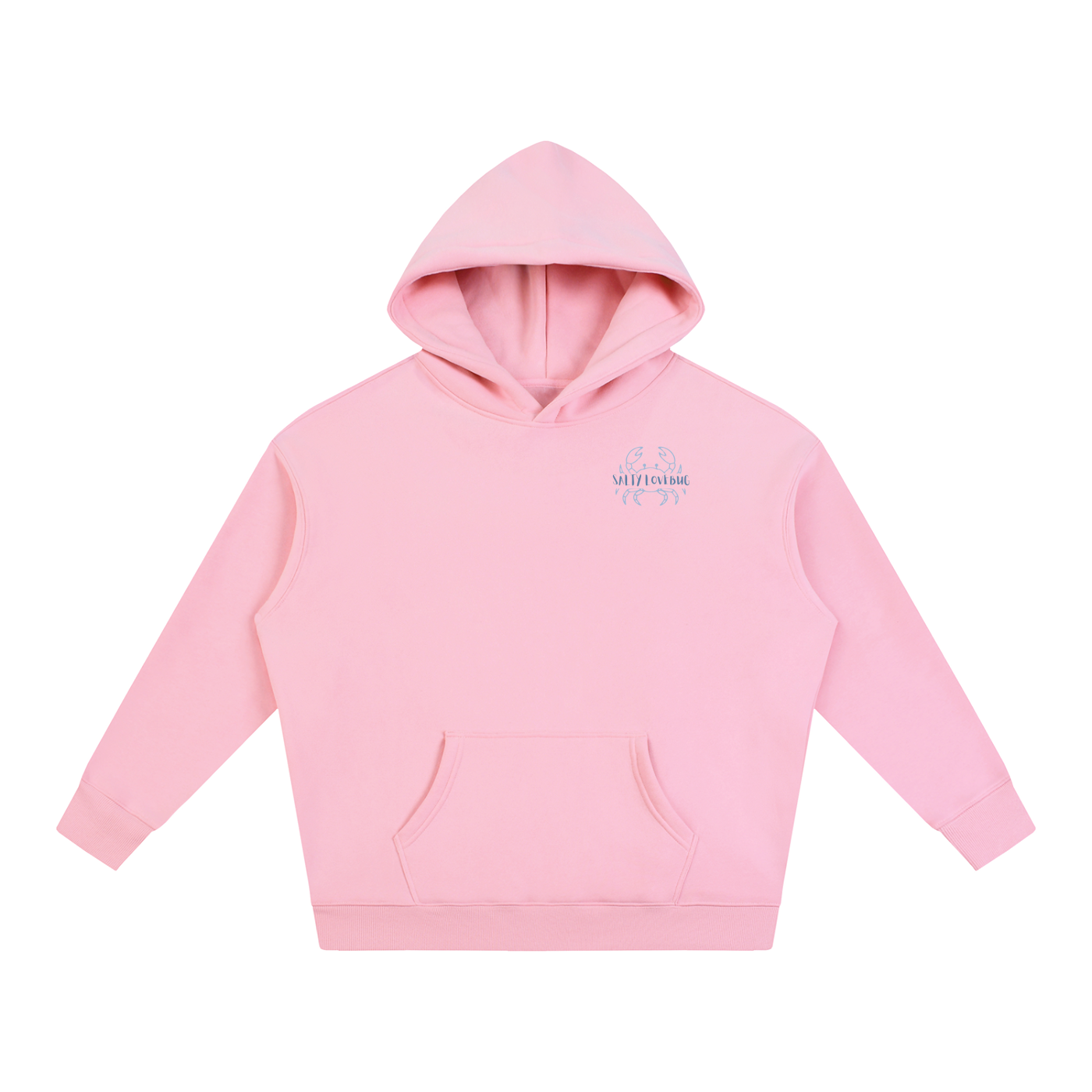 I Love You to the Bridge Oversize Fleeced Hoodie