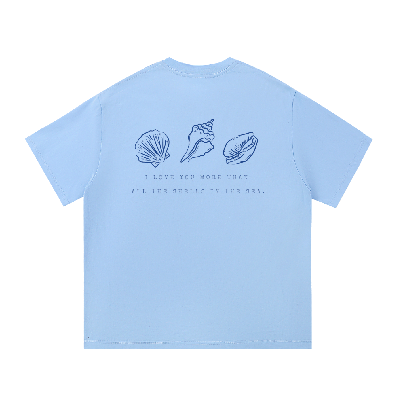 Shells In the Sea Essential Cotton T-Shirt