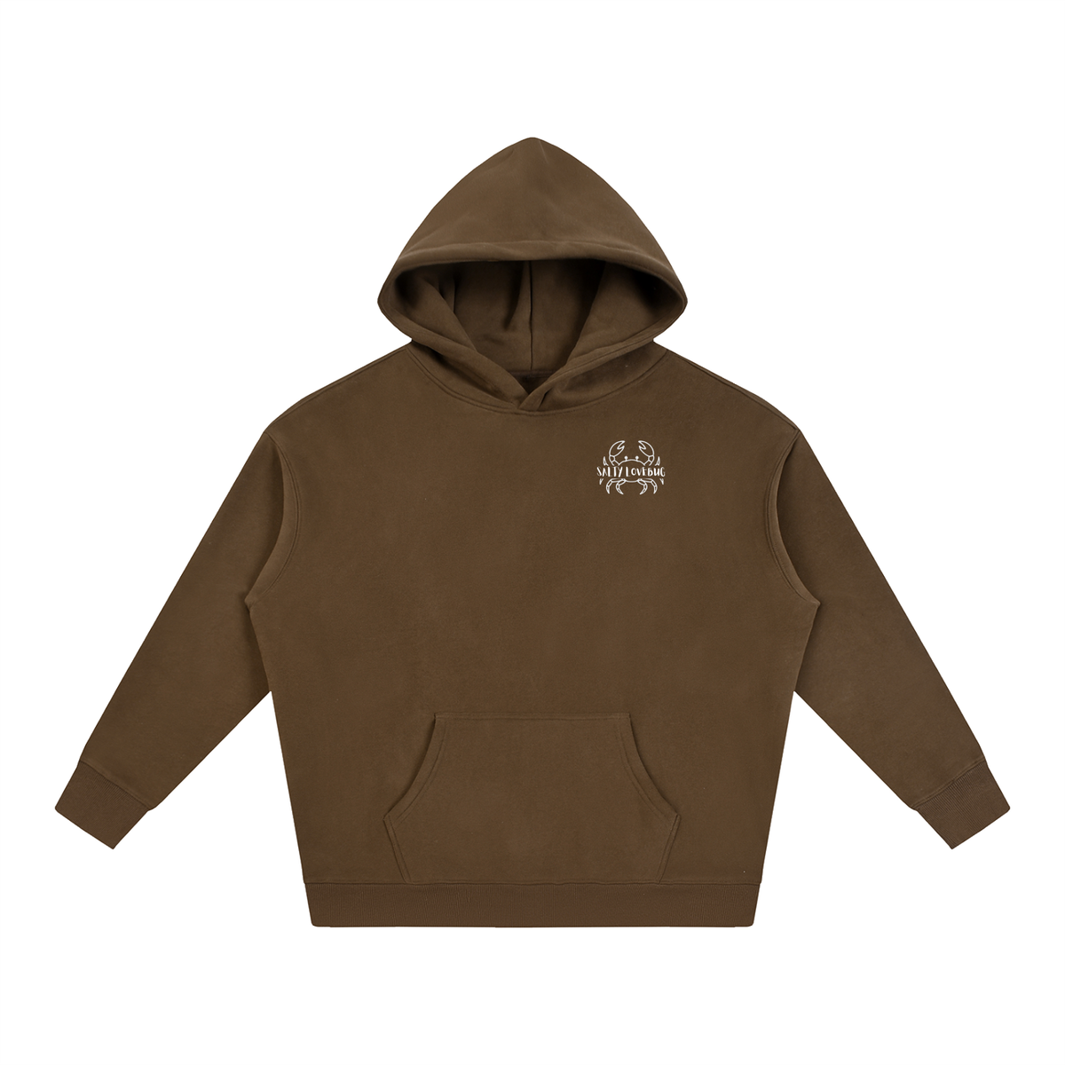Take it all in Oversize Fleeced Hoodie