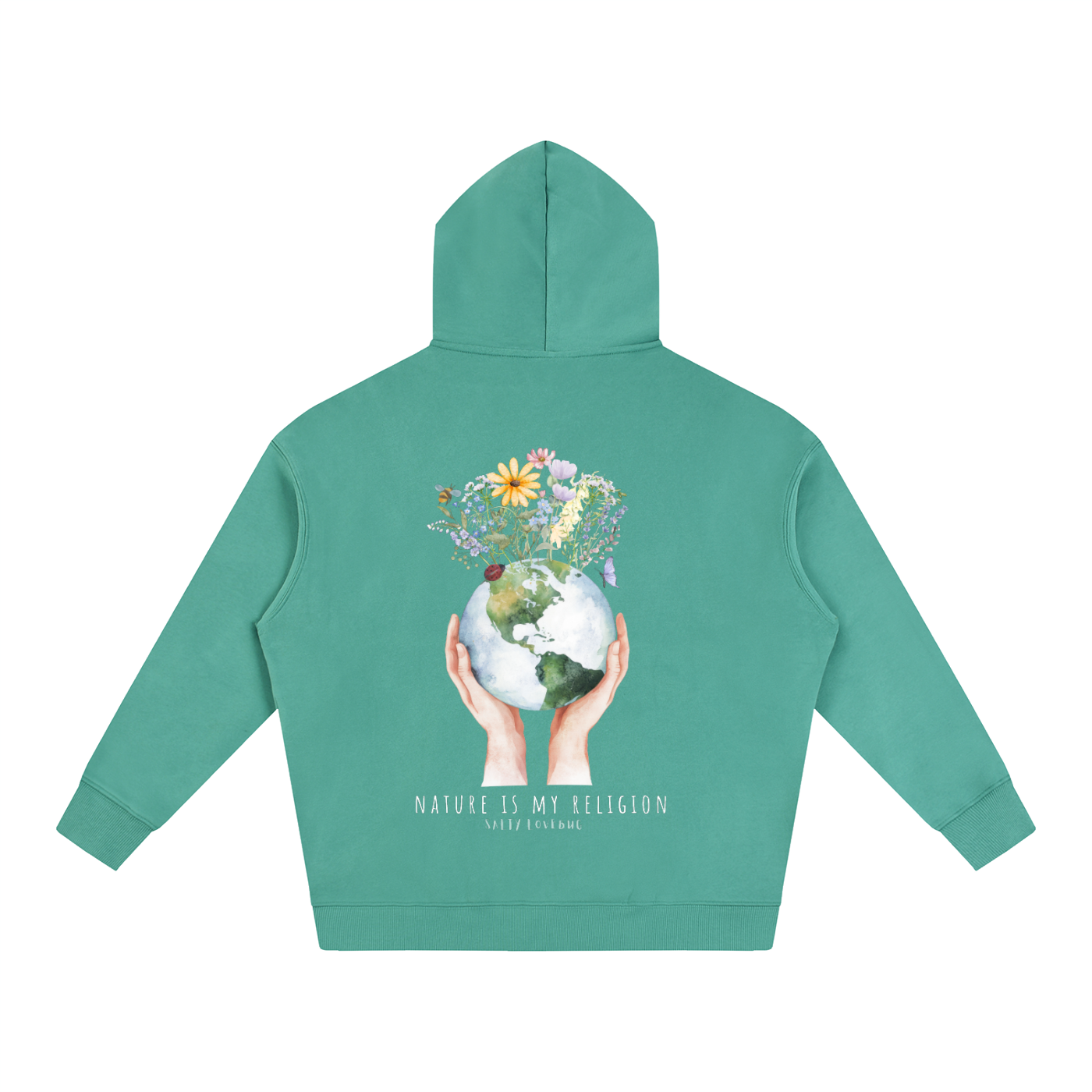 Nature is my Religion Oversized Hoodie