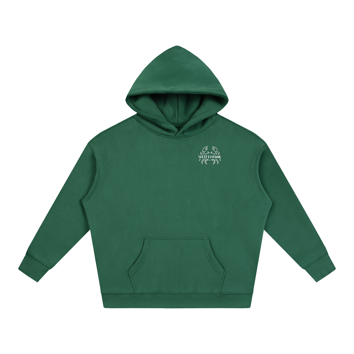 Take it all in Oversize Fleeced Hoodie