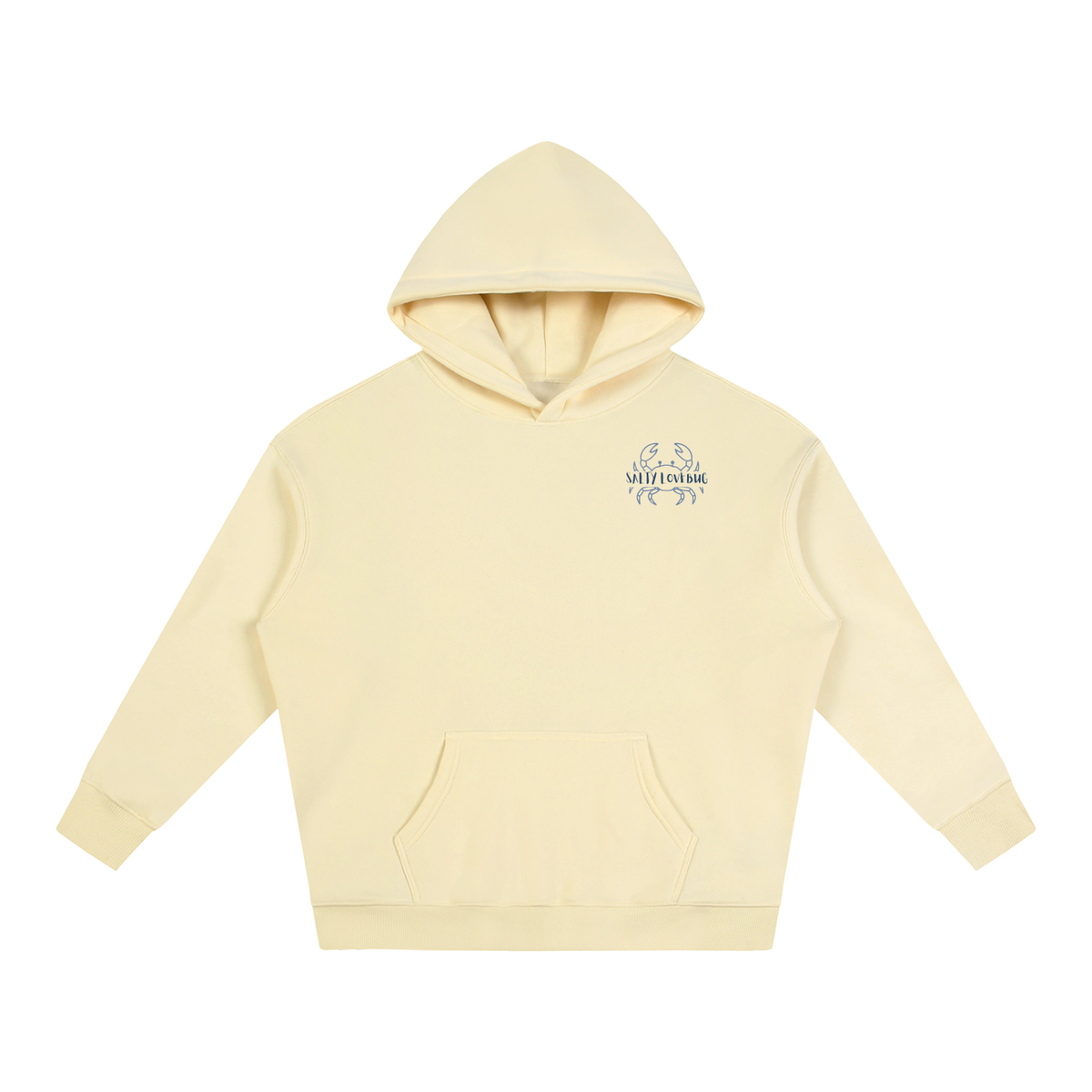 SaltyLoveBug Oversized Fleeced Hoodie