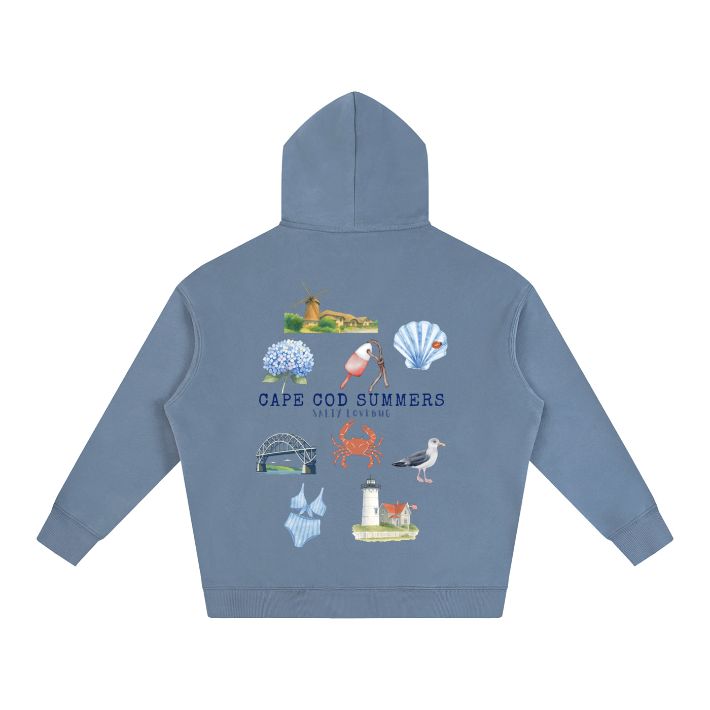 Cape Cod Summers Oversized Hoodie