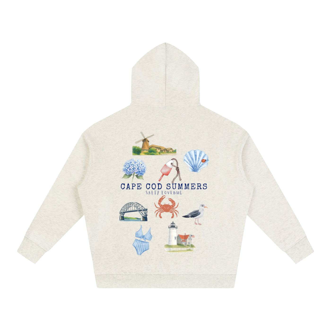 Cape Cod Summers Oversized Hoodie