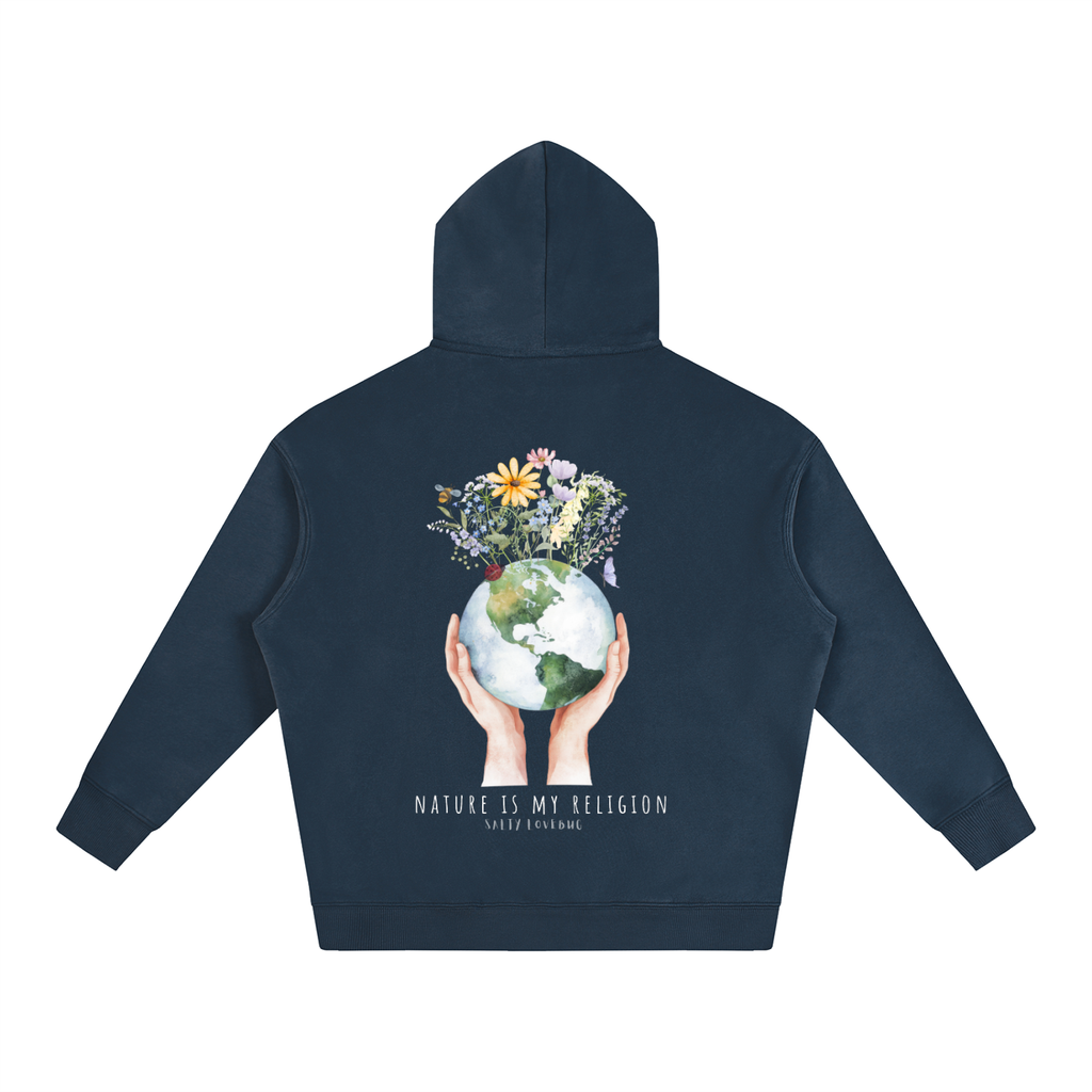 Nature is my Religion Oversized Hoodie