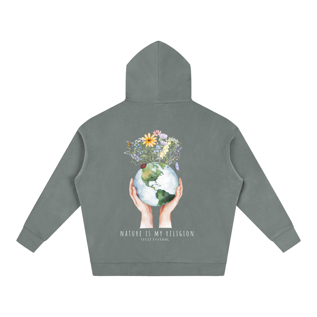 Nature is my Religion Oversized Hoodie