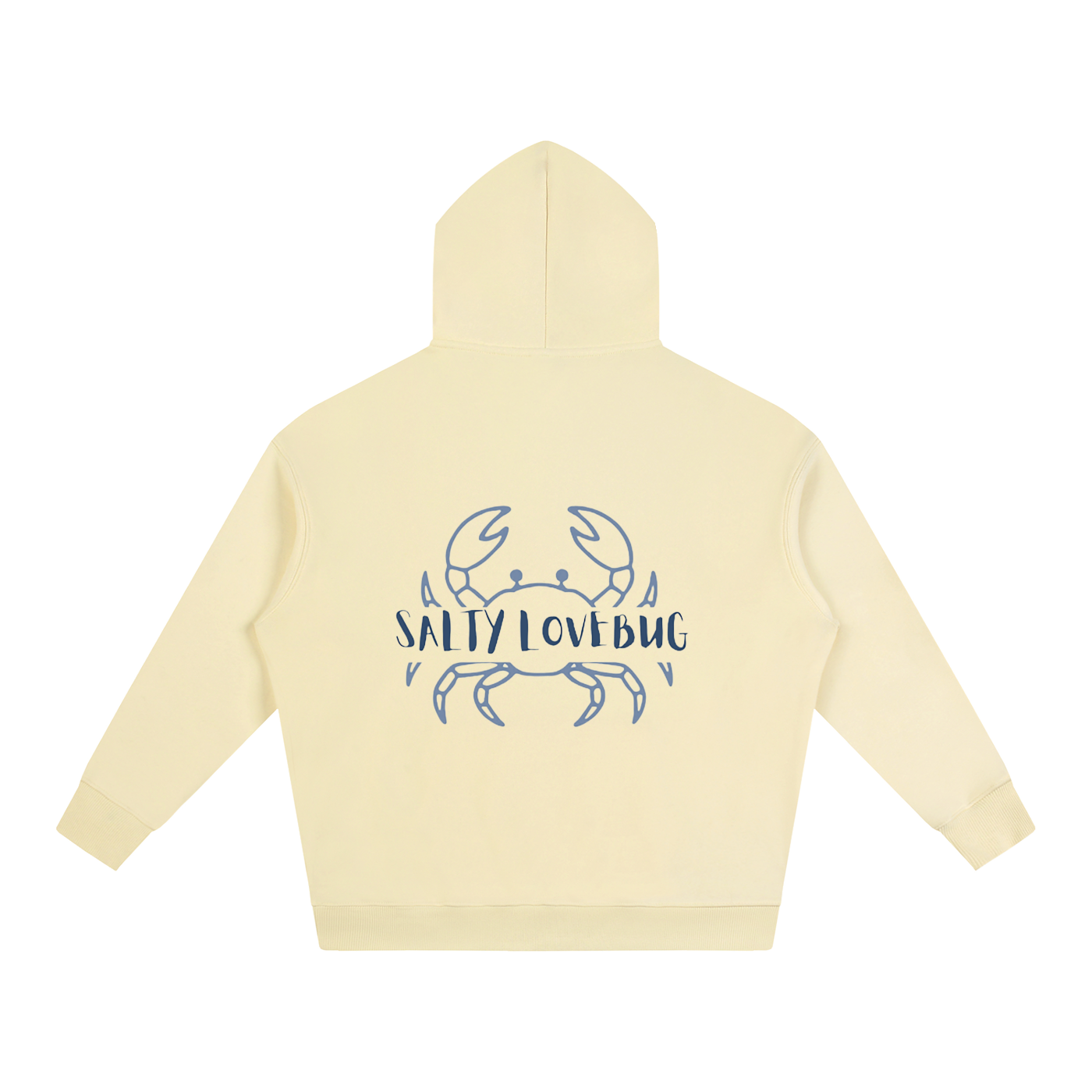SaltyLoveBug Oversized Fleeced Hoodie