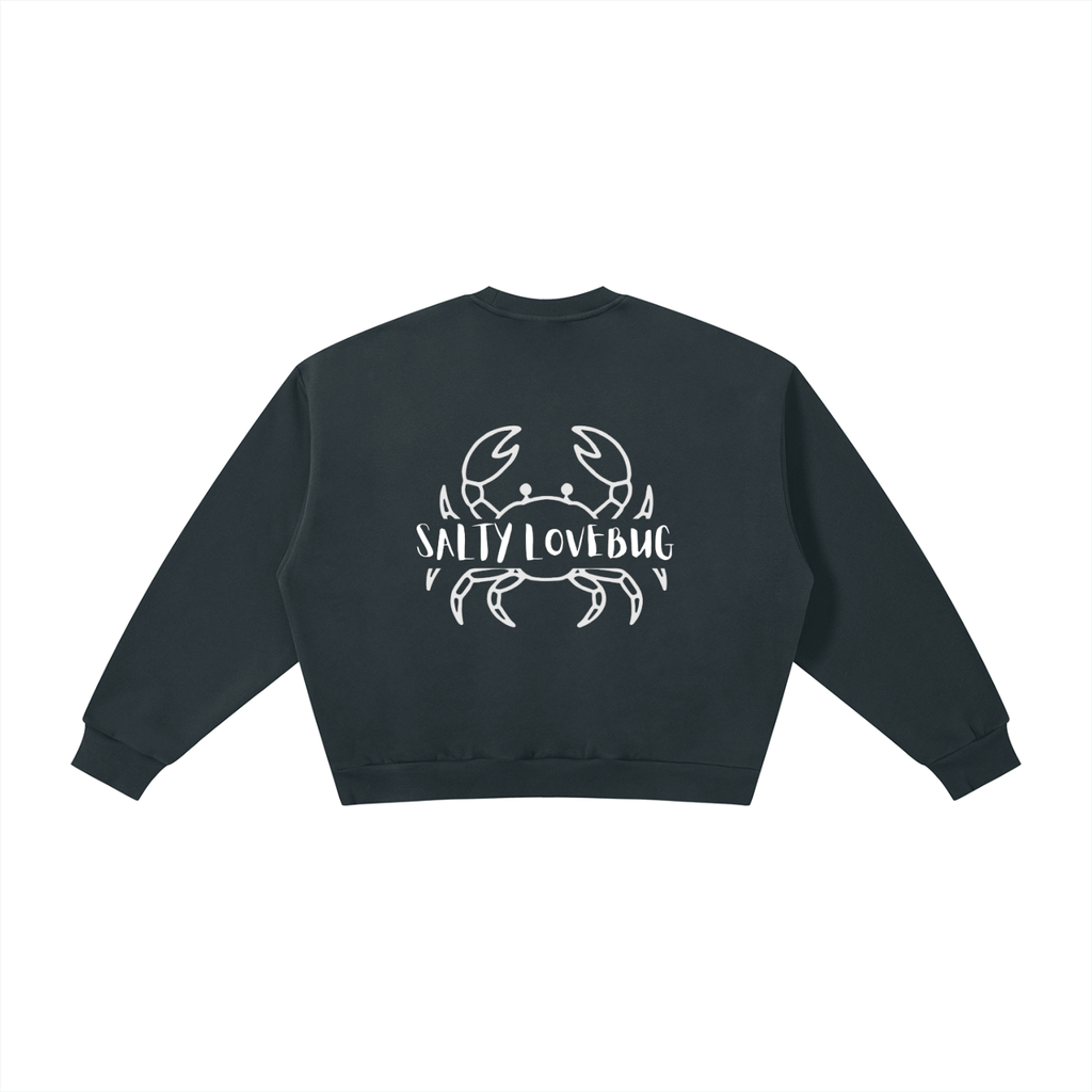 SaltyLoveBug Fleece Crewneck Sweatshirt