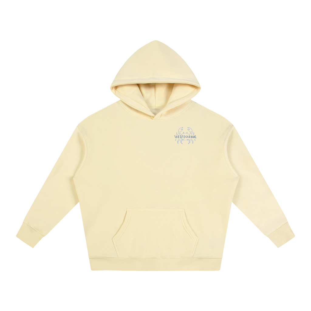 I Love You to the Bridge Oversize Fleeced Hoodie