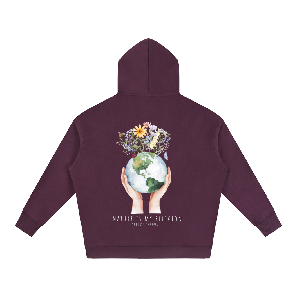 Nature is my Religion Oversized Hoodie