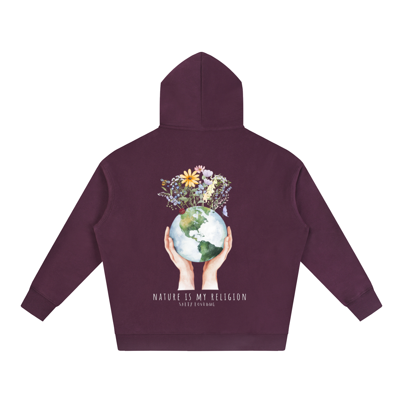 Nature is my Religion Oversized Hoodie