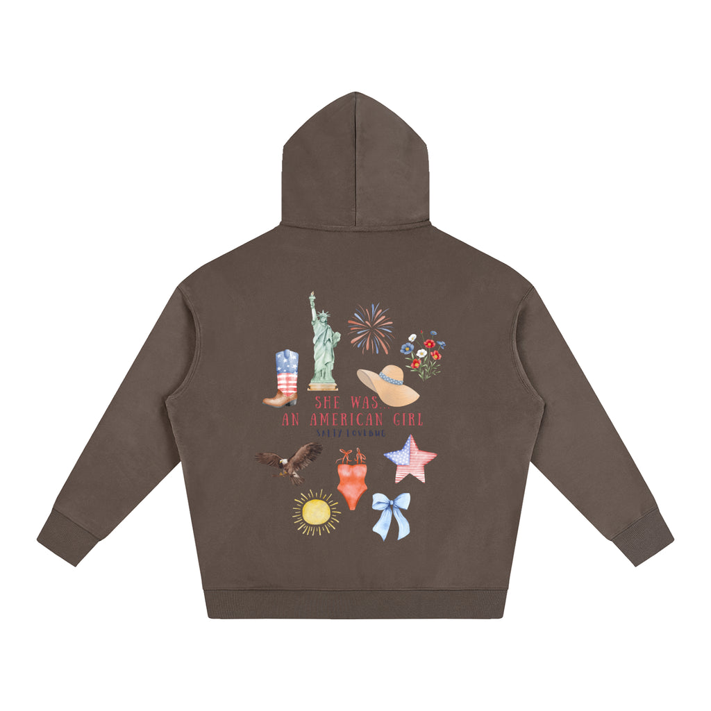 American Girl Oversized Hoodie