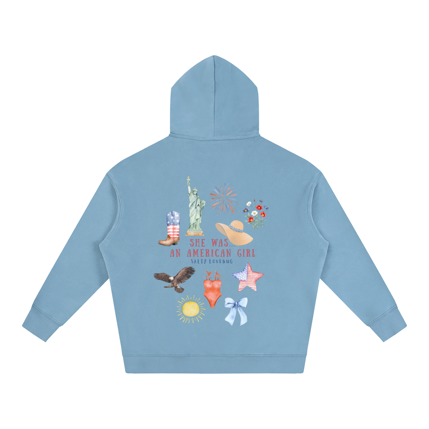 American Girl Oversized Hoodie