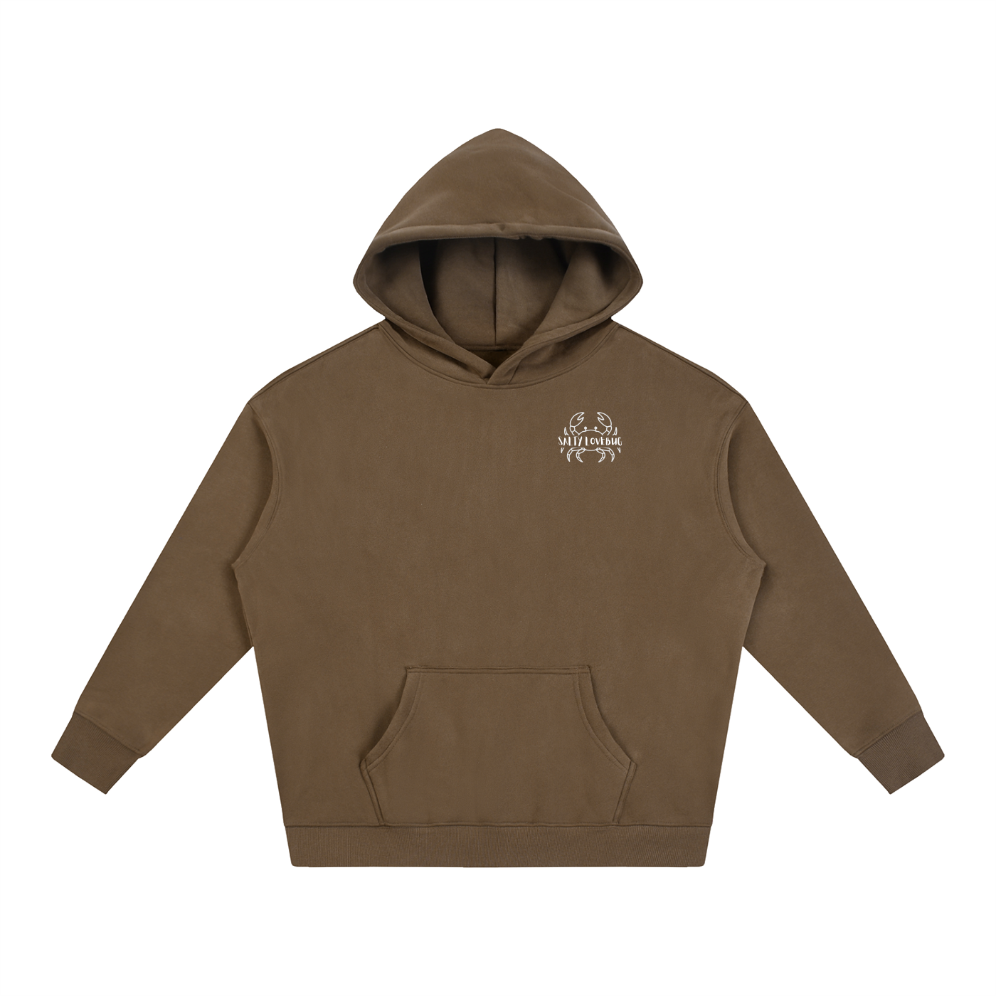 Take it all in Oversize Fleeced Hoodie