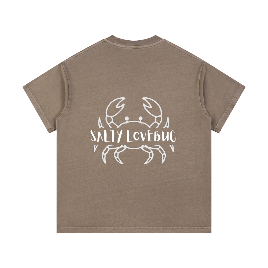 SaltyLoveBug Vintage Wash Cotton T-Shirt