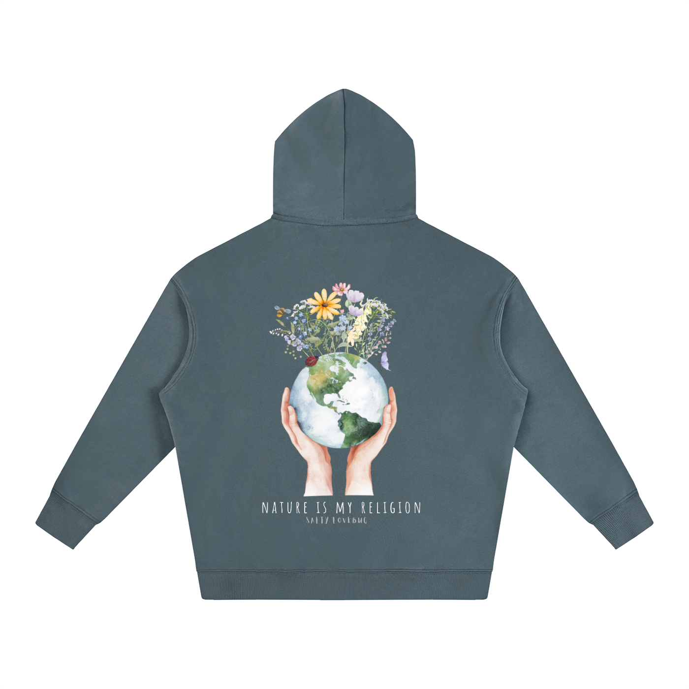 Nature is my Religion Oversized Hoodie