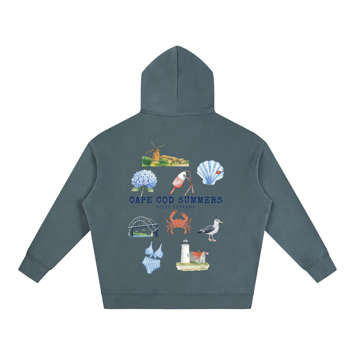 Cape Cod Summers Oversized Hoodie