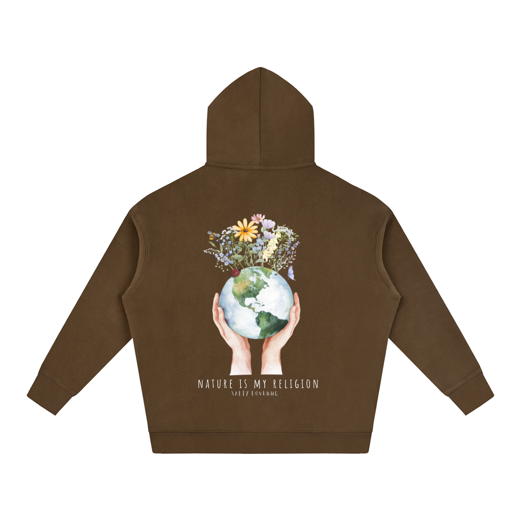 Nature is my Religion Oversized Hoodie