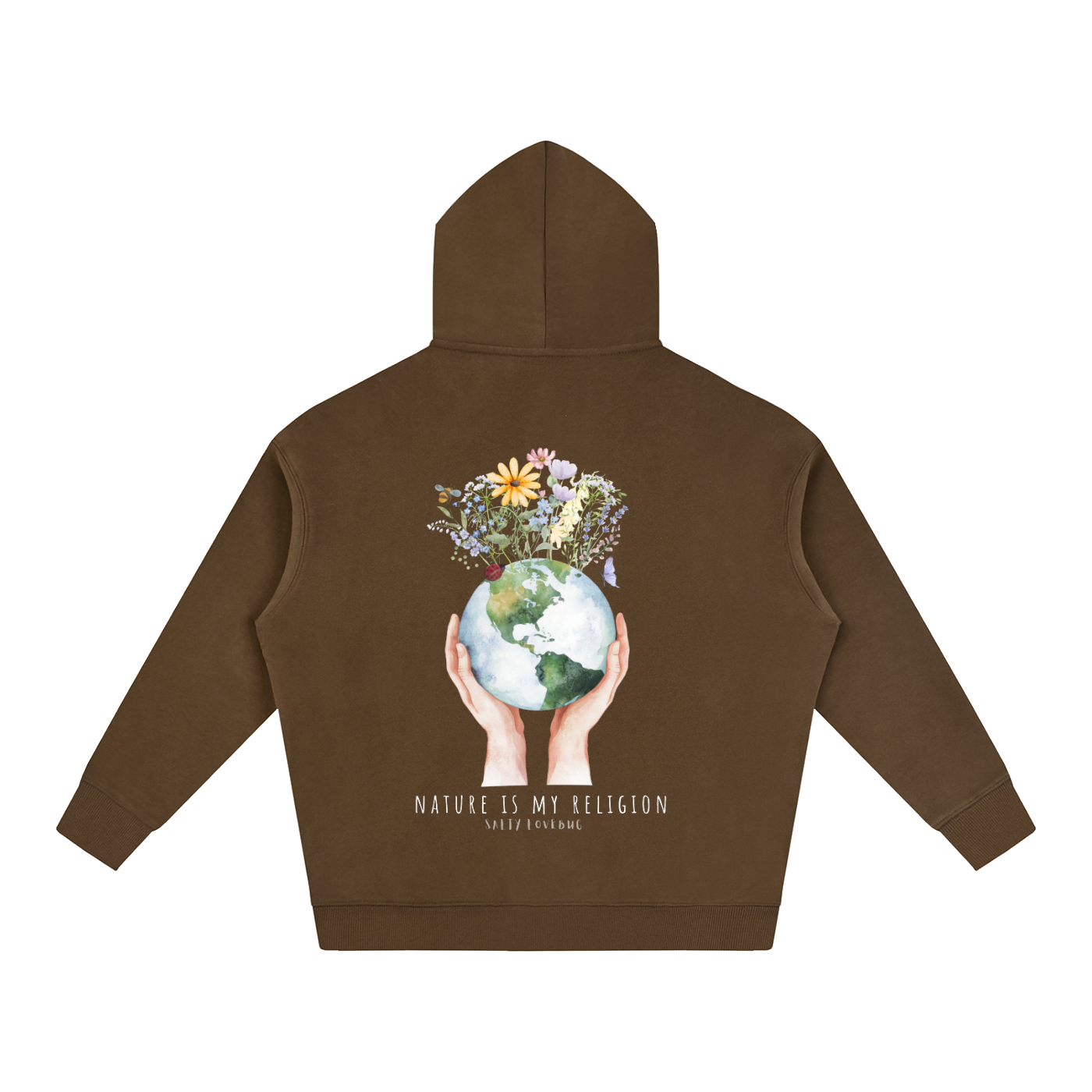 Nature is my Religion Oversized Hoodie