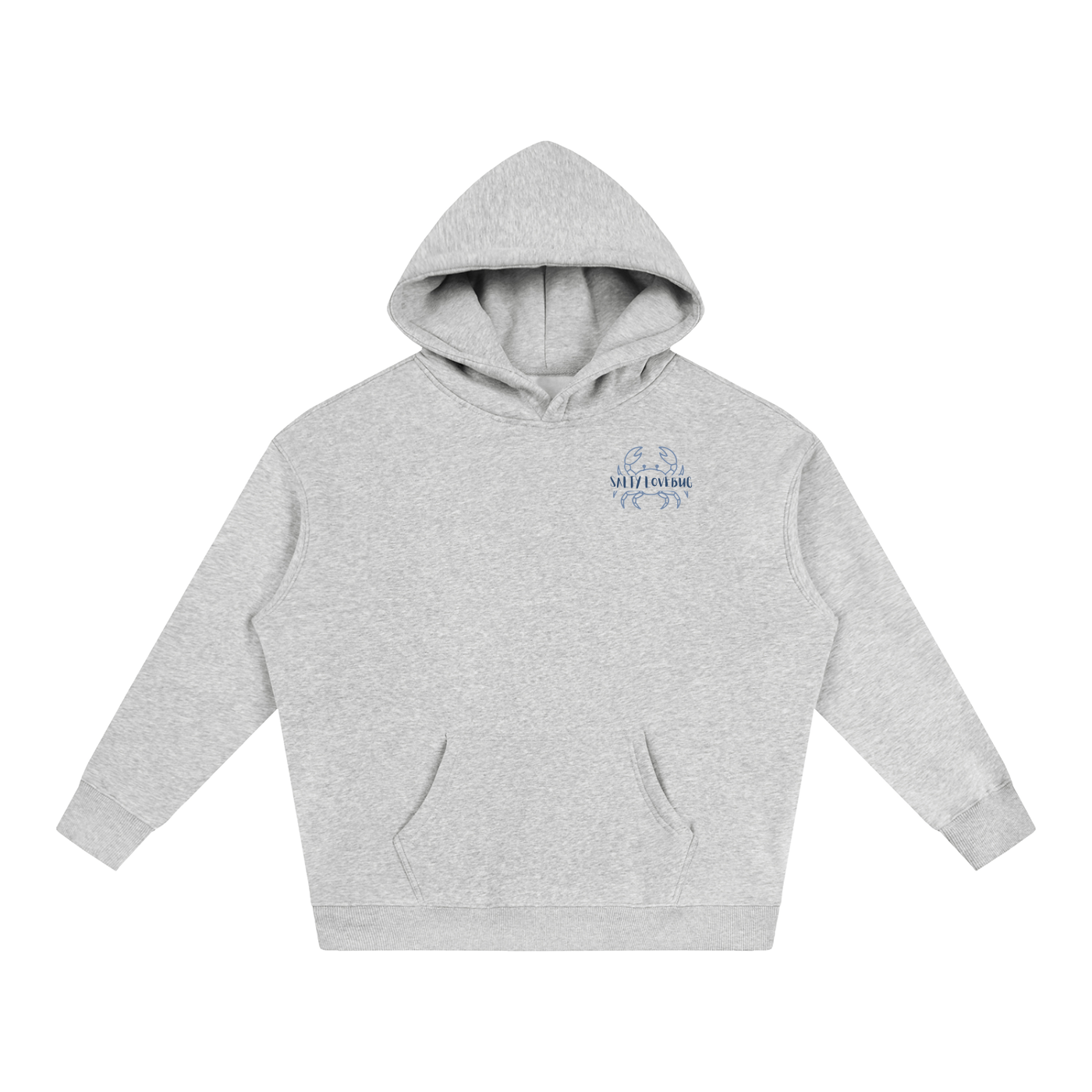 Somewhere on a Beach Oversize Fleeced Hoodie