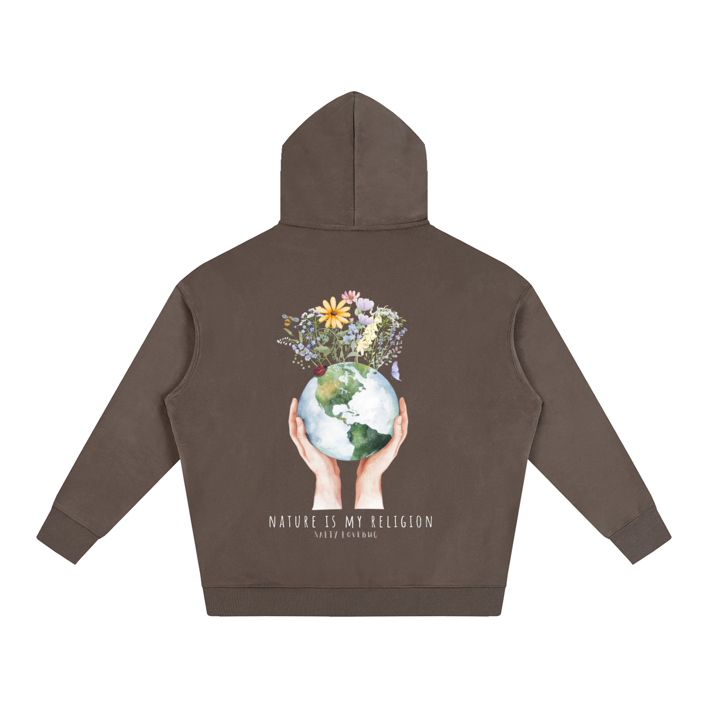 Nature is my Religion Oversized Hoodie