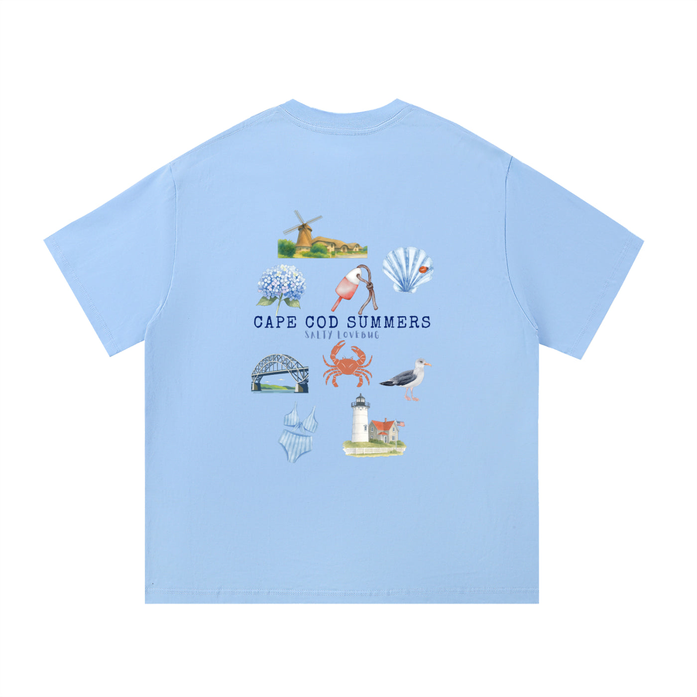 Cape Cod Summers Essential Cotton T-Shirt