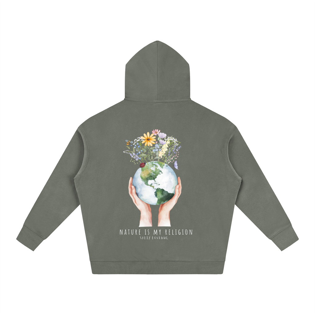 Nature is my Religion Oversized Hoodie