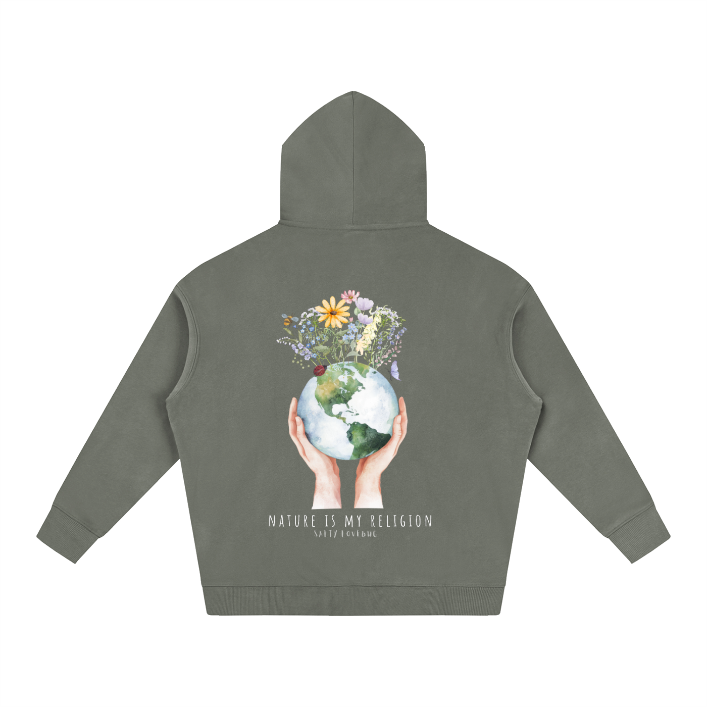Nature is my Religion Oversized Hoodie