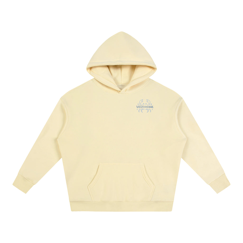 I Love You to the Bridge Oversize Fleeced Hoodie
