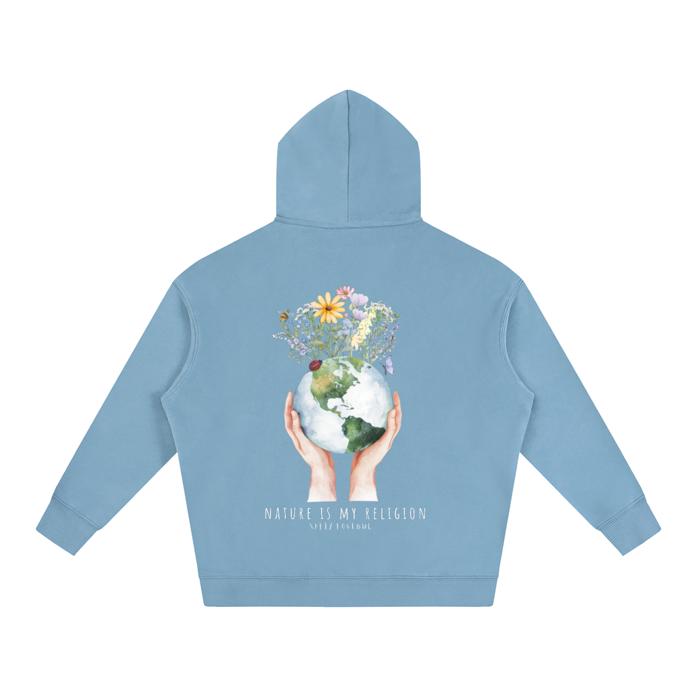 Nature is my Religion Oversized Hoodie