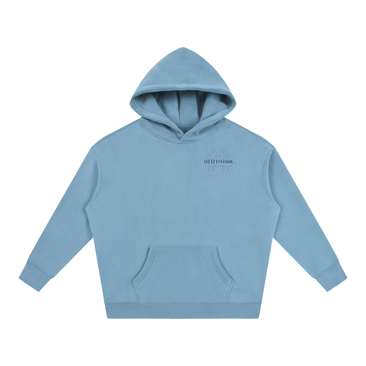 Take it all in Oversize Fleeced Hoodie
