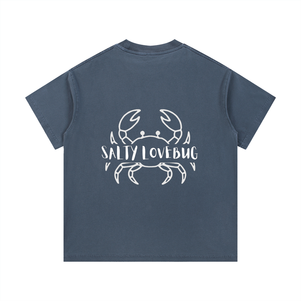 SaltyLoveBug Vintage Wash Cotton T-Shirt