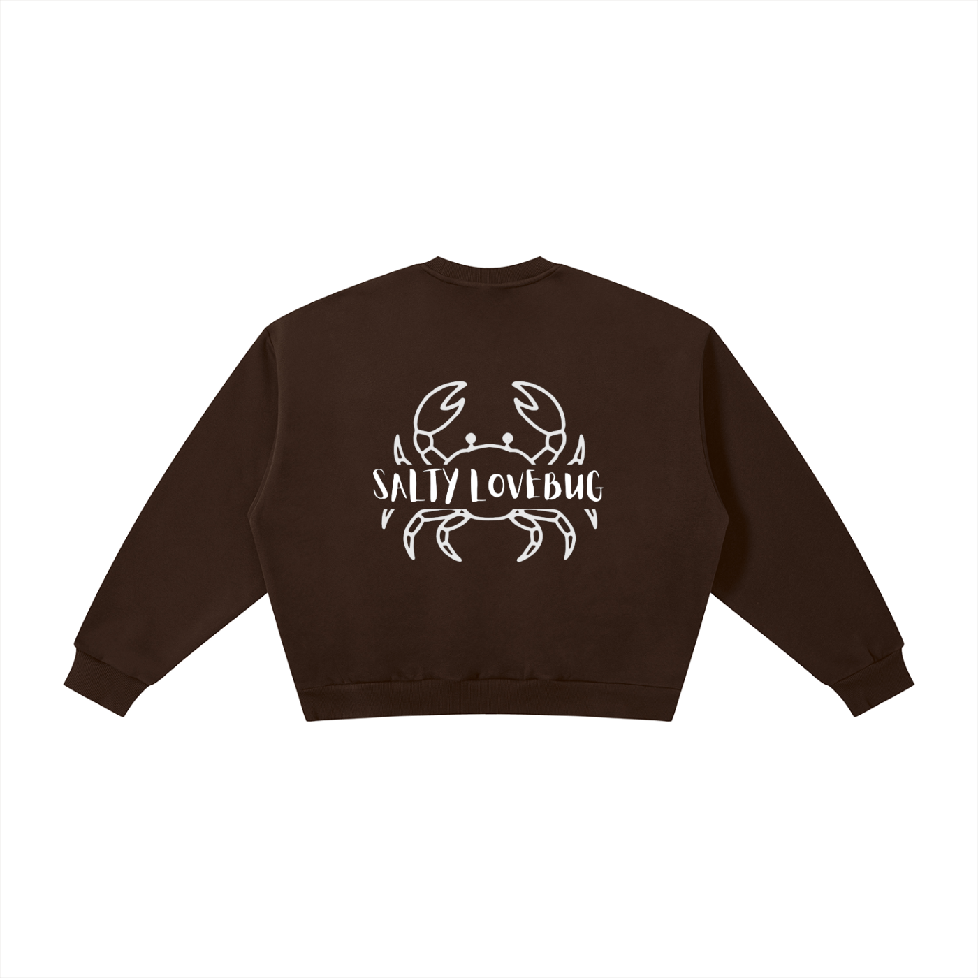 SaltyLoveBug Fleece Crewneck Sweatshirt