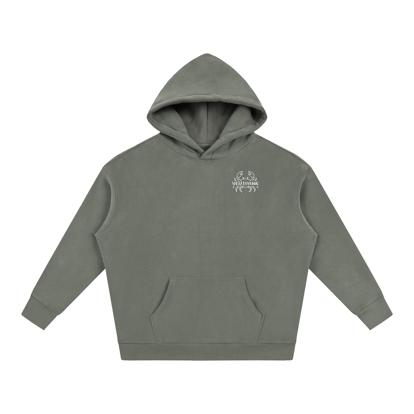 Take it all in Oversize Fleeced Hoodie