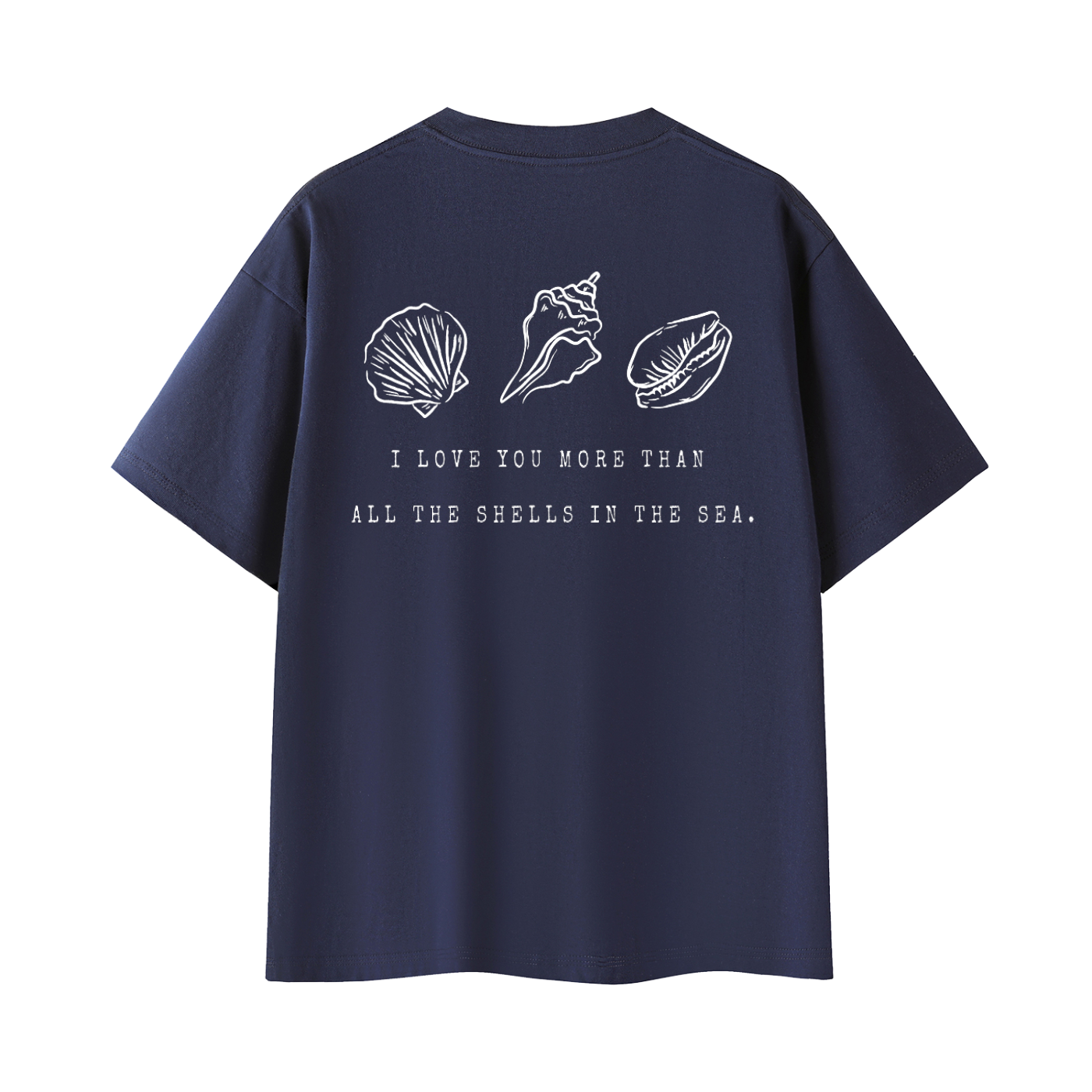 Shells in the Sea Essential Cotton T-Shirt
