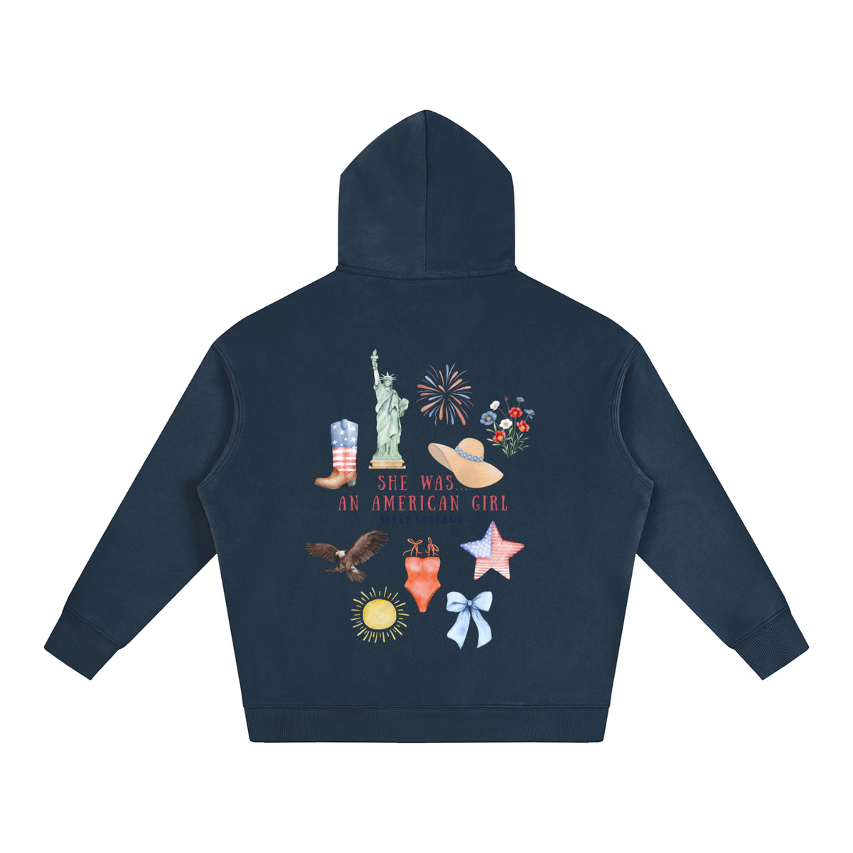 American Girl Oversized Hoodie