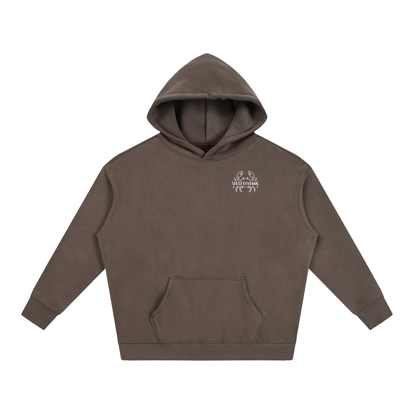 Take it all in Oversize Fleeced Hoodie