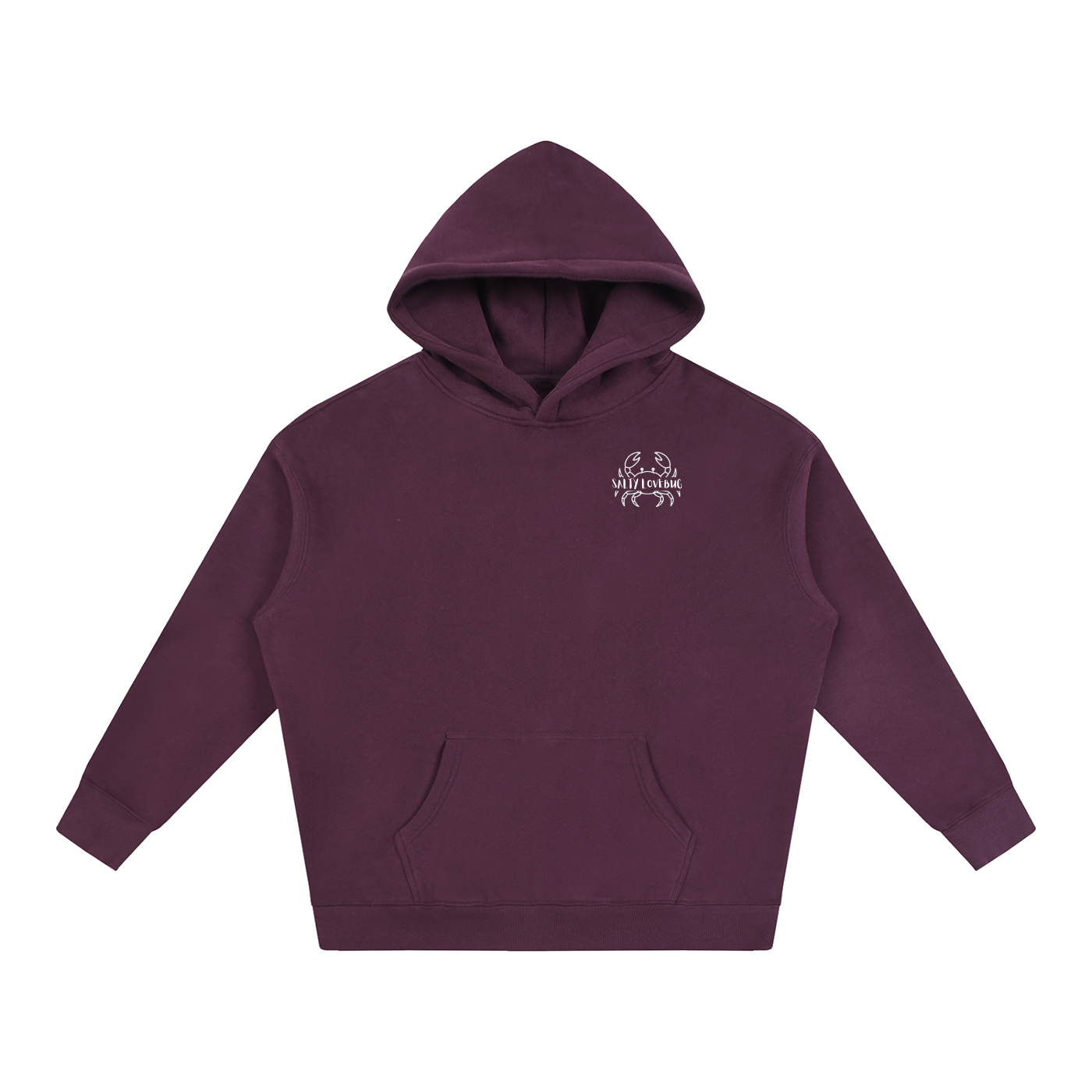 Take it all in Oversize Fleeced Hoodie