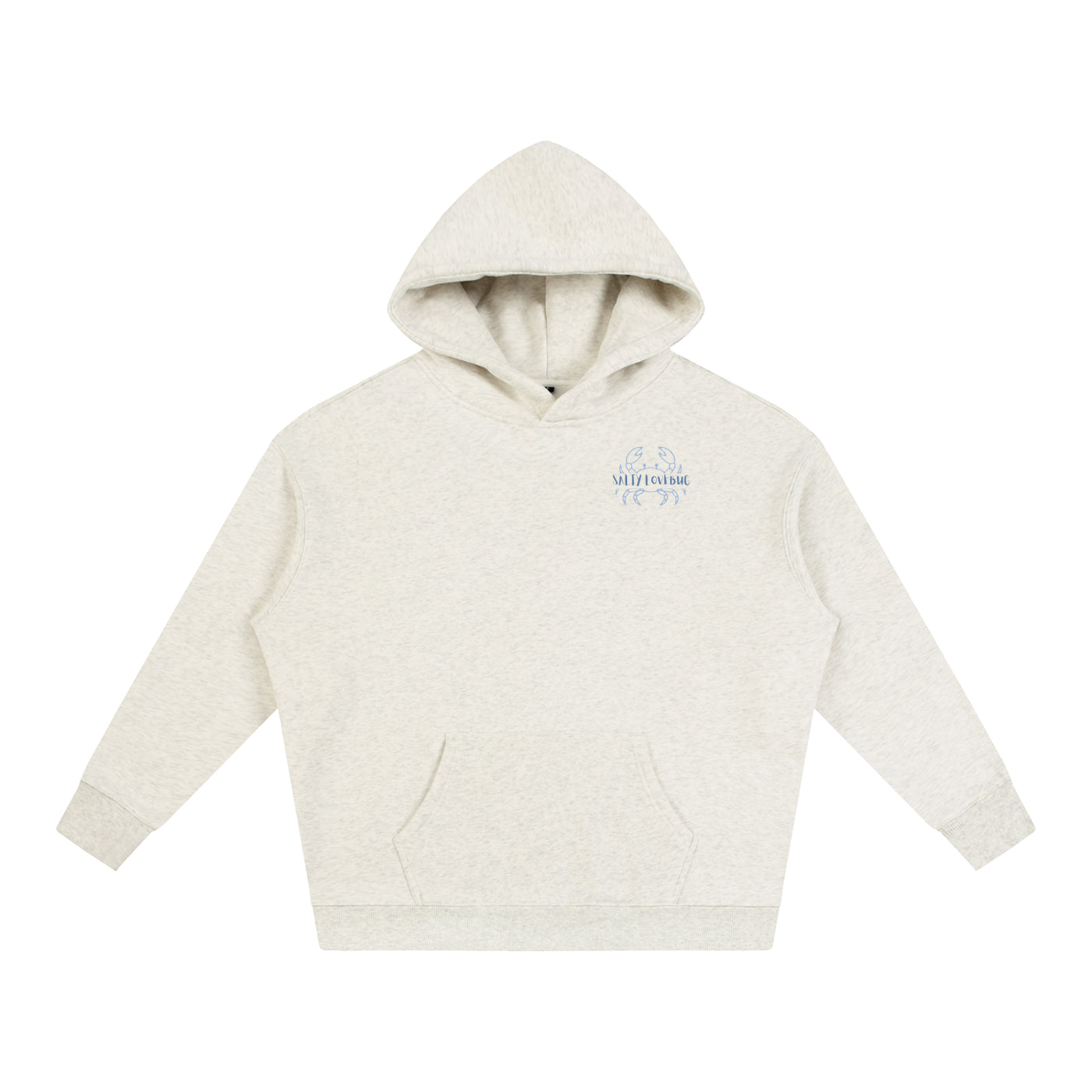 I Love You to the Bridge Oversize Fleeced Hoodie